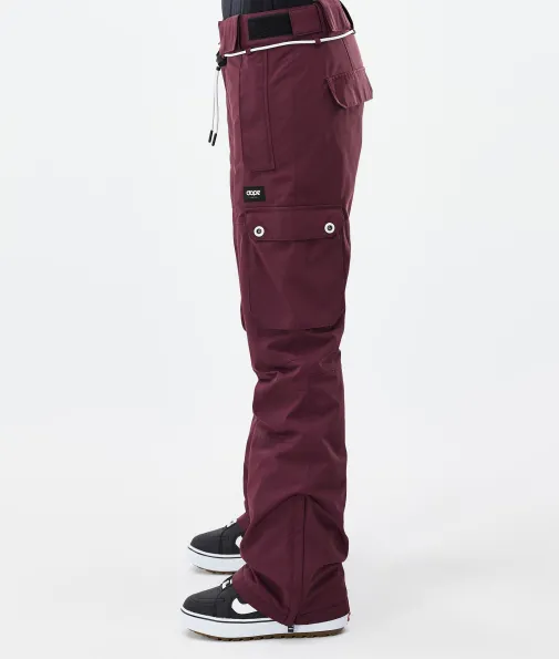 iconic_w_2-14.webp Snowboardhosen<Dope Snow Iconic W Burgundy
