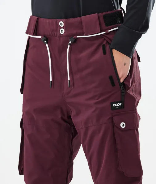 iconic_w_4-14.webp Snowboardhosen<Dope Snow Iconic W Burgundy