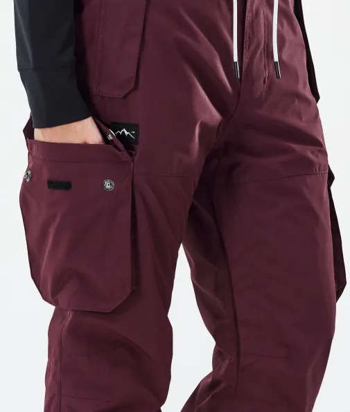 iconic_w_5-14.webp Snowboardhosen<Dope Snow Iconic W Burgundy