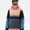 Snowboardjacken<Dope Snow Legacy Track W FadedPeach/BlueSteel/Black/MetalBlue