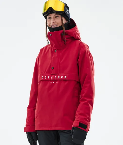 Snowboardjacken<Dope Snow Legacy W DeepRed
