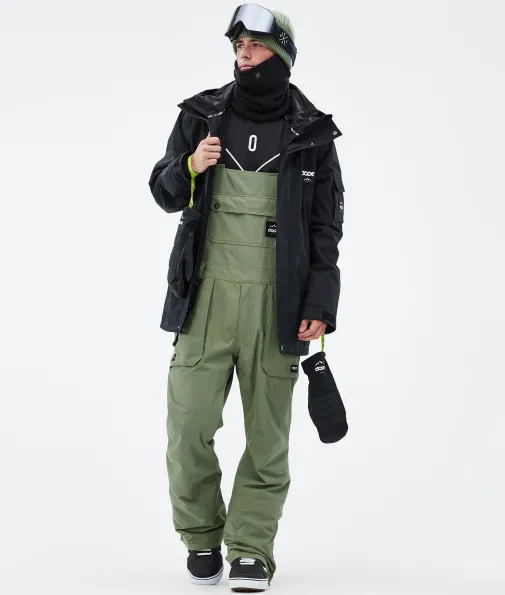 notorious_bib_1-7.webp Snowboardhosen<Dope Snow Notorious B.I.B MossGreen