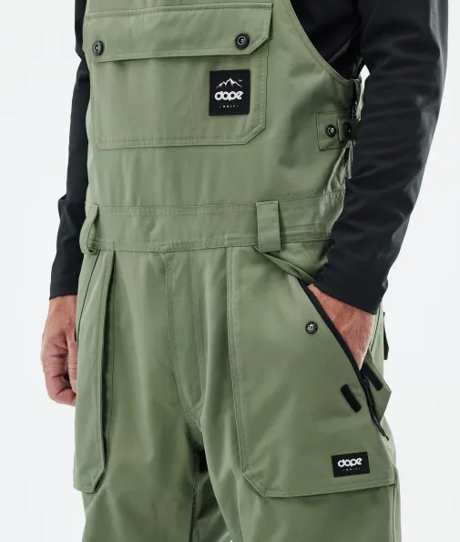 notorious_bib_4-7.webp Snowboardhosen<Dope Snow Notorious B.I.B MossGreen