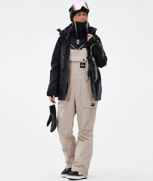 Snowboardhosen<Dope Snow Notorious B.I.B W Sand