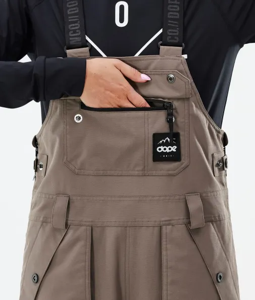 notorious_bib_w_5-7.webp Snowboardhosen<Dope Snow Notorious B.I.B W Walnut