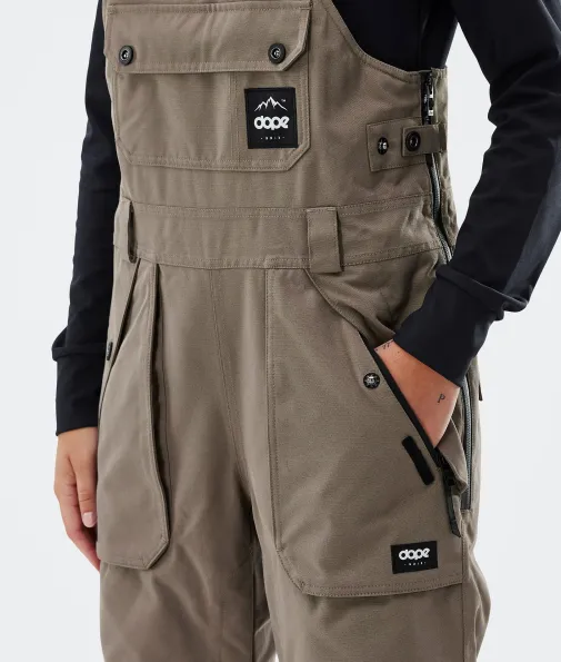 notorious_bib_w__3-2.webp Snowboardhosen<Dope Snow Notorious B.I.B W 2022 Walnut