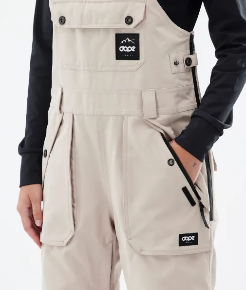 notorious_bib_w__3-4.webp Snowboardhosen<Dope Snow Notorious B.I.B W 2022 Sand