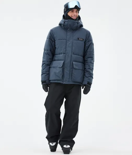 puffer_full_zip_1-6.webp Skijacken<Dope Snow Puffer Full Zip MetalBlue