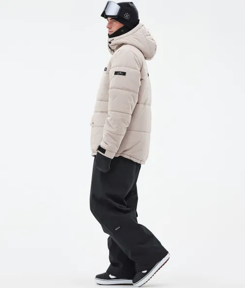 puffer_full_zip_2-3.webp Snowboardjacken<Dope Snow Puffer Full Zip Sand