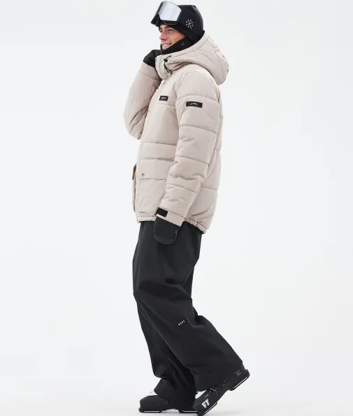 puffer_full_zip_2-7.webp Skijacken<Dope Snow Puffer Full Zip Sand