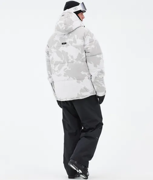 puffer_full_zip_3-4.webp Skijacken<Dope Snow Puffer Full Zip GreyCamo