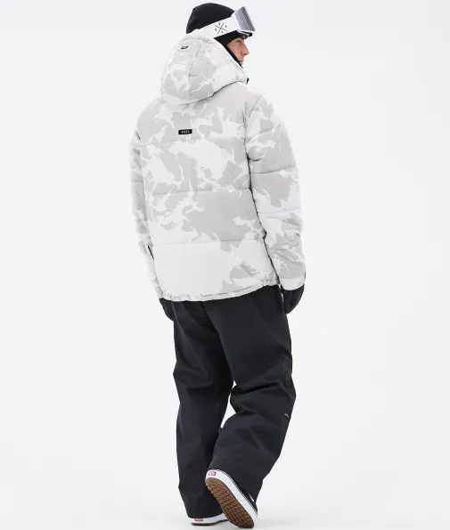 puffer_full_zip_3.webp Snowboardjacken<Dope Snow Puffer Full Zip GreyCamo