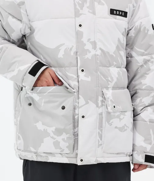 puffer_full_zip_7-4.webp Skijacken<Dope Snow Puffer Full Zip GreyCamo