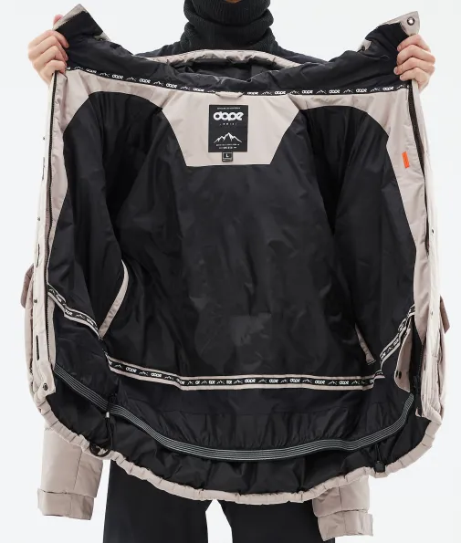puffer_full_zip_8-3.webp Snowboardjacken<Dope Snow Puffer Full Zip Sand