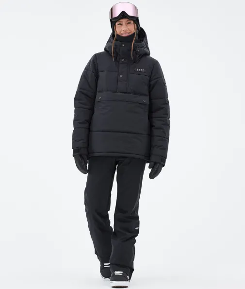 Snowboardjacken<Dope Snow Puffer W Black