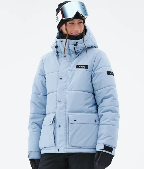 Skijacken<Dope Snow Puffer W Full Zip LightBlue