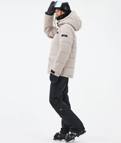 puffer_w_full_zip_2-4.webp Skijacken<Dope Snow Puffer W Full Zip Sand