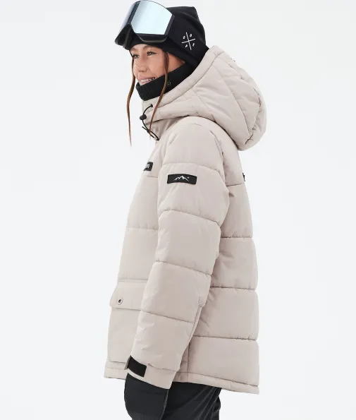 puffer_w_full_zip_4-4.webp Skijacken<Dope Snow Puffer W Full Zip Sand