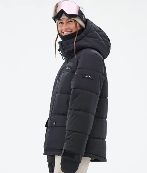 puffer_w_full_zip_4.webp Snowboardjacken<Dope Snow Puffer W Full Zip Black