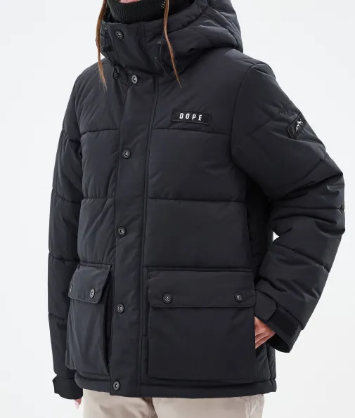puffer_w_full_zip_6.webp Snowboardjacken<Dope Snow Puffer W Full Zip Black