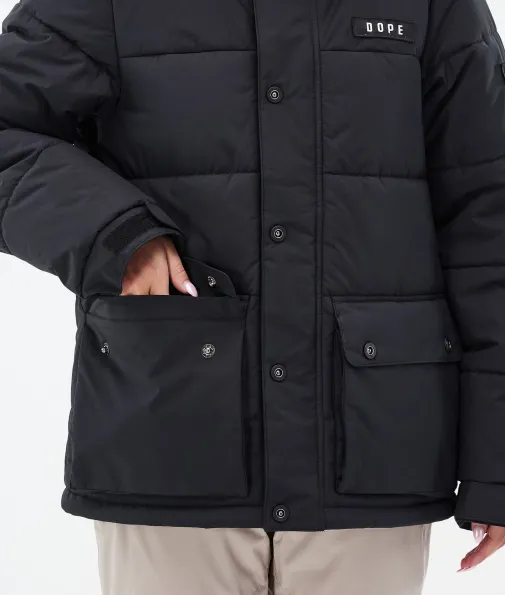 puffer_w_full_zip_7.webp Snowboardjacken<Dope Snow Puffer W Full Zip Black