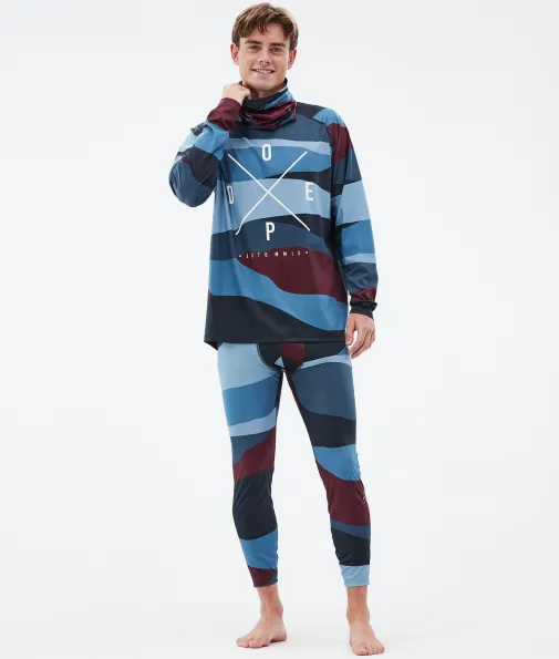 snuggle_2-13.webp Thermounterwäsche<Dope Snow Snuggle ShardsBurgundyBlue2X-Up