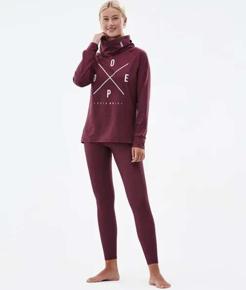 snuggle_w__3-4.webp Thermounterwäsche<Dope Snow Snuggle W 2022 Burgundy2X-Up