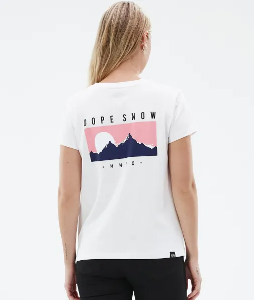 T-Shirts<Dope Snow Standard W WhiteSilhouette