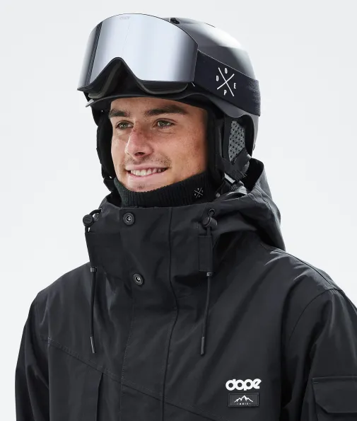watts_classic_4.webp Skihelme | Skihelme<Dope Snow Watts Classic MatteBlackX-Up