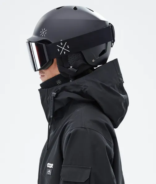 watts_classic_5.webp Skihelme | Skihelme<Dope Snow Watts Classic MatteBlackX-Up