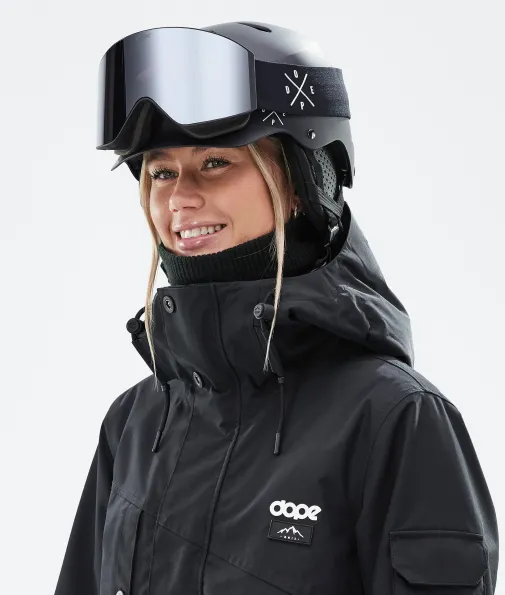 watts_classic_6.webp Skihelme | Skihelme<Dope Snow Watts Classic MatteBlackX-Up