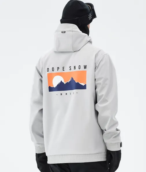 yeti_0-25.webp Skijacken<Dope Snow Yeti LightGreySilhouette