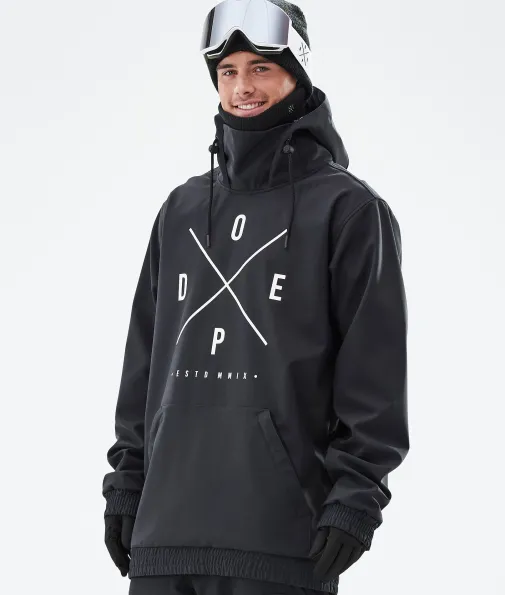 Snowboardjacken<Dope Snow Yeti Black2X-Up