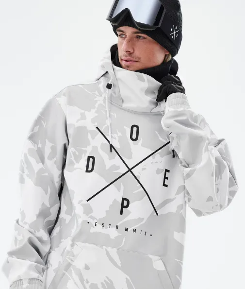 Snowboardjacken<Dope Snow Yeti GreyCamo2X-Up