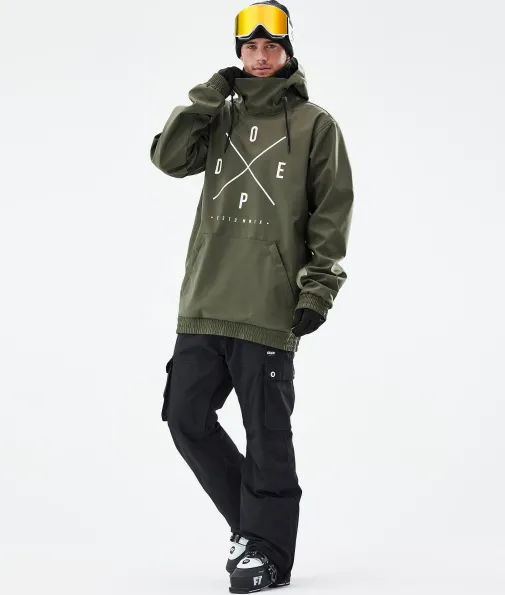 yeti_2-21.webp Skijacken<Dope Snow Yeti OliveGreen2X-Up