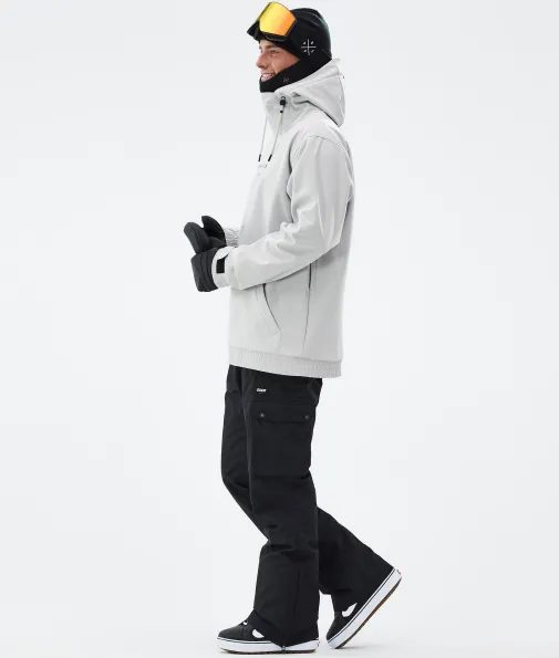 yeti_3-11.webp Snowboardjacken<Dope Snow Yeti LightGreySilhouette