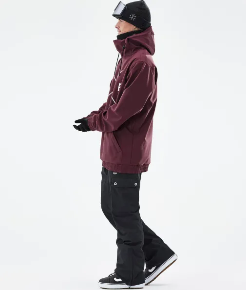 yeti_3-7.webp Snowboardjacken<Dope Snow Yeti Burgundy2X-Up