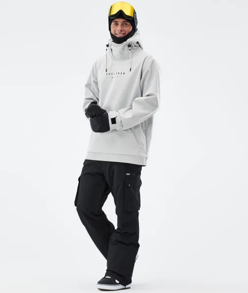 yeti_4-11.webp Snowboardjacken<Dope Snow Yeti LightGreySilhouette