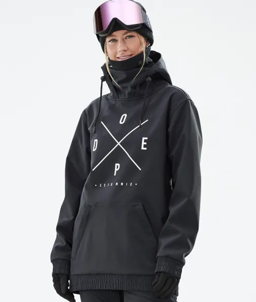 Snowboardjacken<Dope Snow Yeti W Black2X-Up