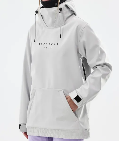 yeti_w_6-7.webp Snowboardjacken<Dope Snow Yeti W LightGreySilhouette