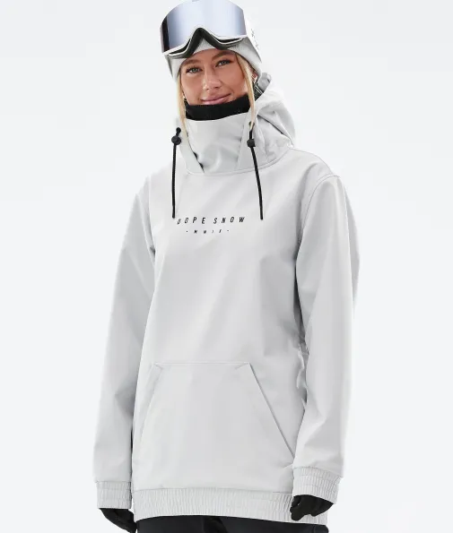 Snowboardjacken<Dope Snow Yeti W 2022 LightGreyRange