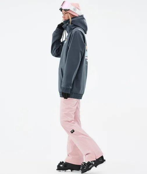 yeti_w__4-15.webp Skijacken<Dope Snow Yeti W 2022 MetalBluePine