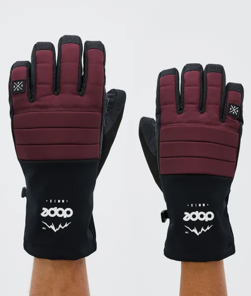 Snowboardhandschuhe | Snowboardhandschuhe<Dope Snow Ace Burgundy