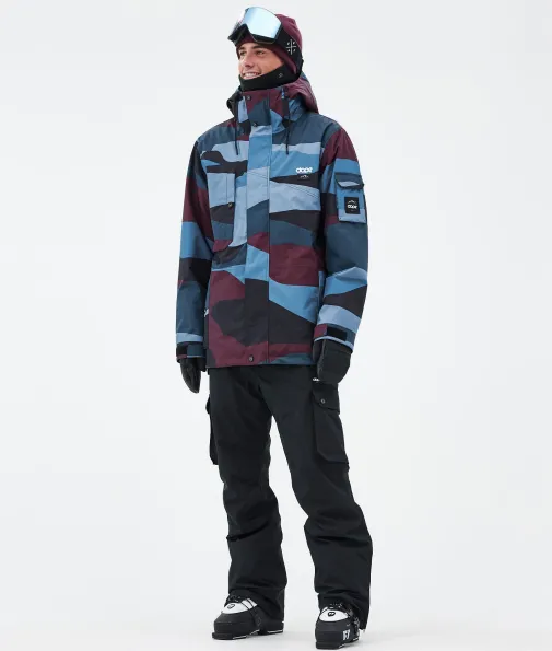 Skijacken<Dope Snow Adept ShardsBurgundyBlue