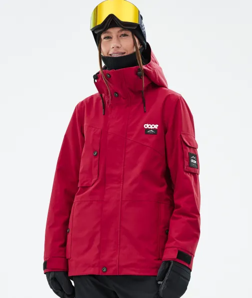Snowboardjacken<Dope Snow Adept W DeepRed