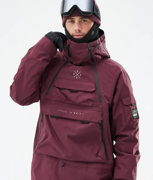 Snowboardjacken<Dope Snow Akin Burgundy