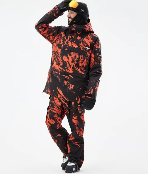 annok_2-9.webp Skijacken<Dope Snow Annok PaintOrange