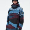 Snowboardjacken<Dope Snow Blizzard ShardsBurgundyBlue