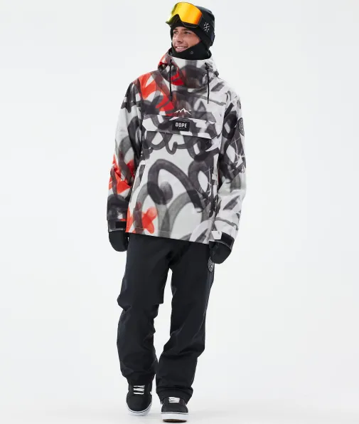 Snowboardjacken<Dope Snow Blizzard SprayBlackRed