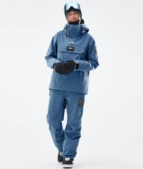 Snowboardhosen<Dope Snow Blizzard W BlueSteel